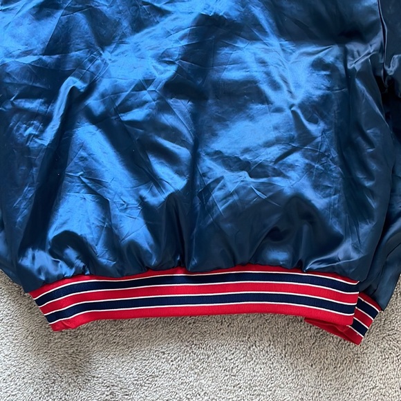 Vintage 80s Boston Red Sox Swingster Satin MLB Jacket / size XL - Picture 9 of 12